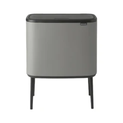 Brabantia Bo Touch Afvalemmer 11 + 23 Liter Mineral Concrete