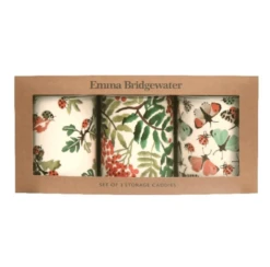 Emma Bridgewater Oak & Butterflies Blikkenset Blik 3-delig