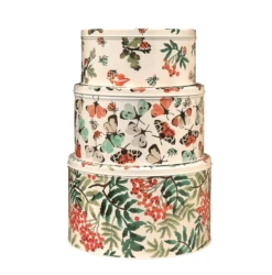 Emma Bridgewater Oak & Butterflies Koekblikken Blik 3-delig