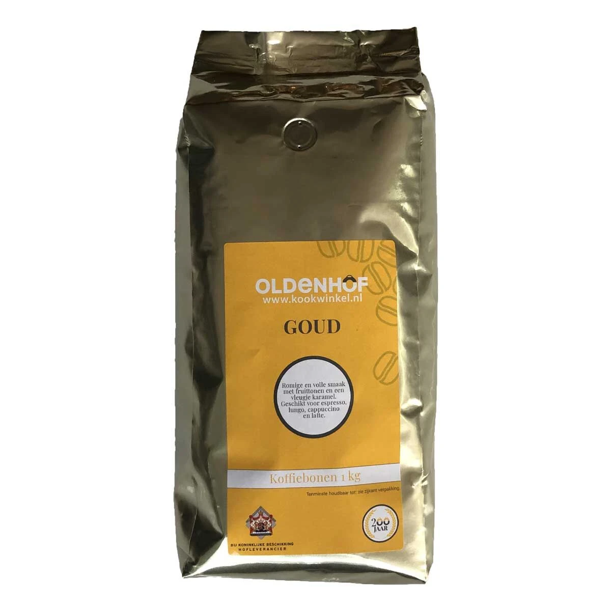 Oldenhof Koffiebonen Gold 1 Kg 1 Oldenhof Koffiebonen Gold 1 Kg