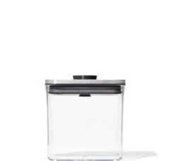 OXO Good Grips POP SteeL 2.0 Voorraadpot Rechthoekig 1,6 Liter Kunststof Rvs