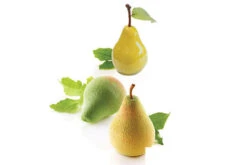 Silikomart Pera E Fico Bakvorm 5 Peren Silicone Wit -Keuken Benodigdheden perfic