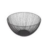 Point-Virgule Wire Fruitmand ø 25 Cm Zwart