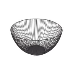 Point-Virgule Wire Fruitmand ø 25 Cm Zwart