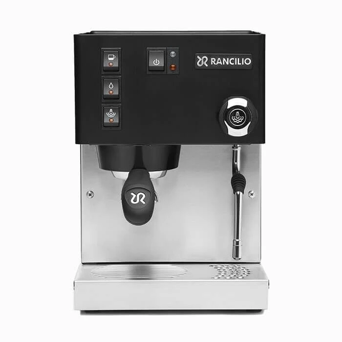 Rancilio Silvia Espressomachine Model V6 E Rvs Zwart 1 Rancilio Silvia Espressomachine Model V6 E Rvs Zwart