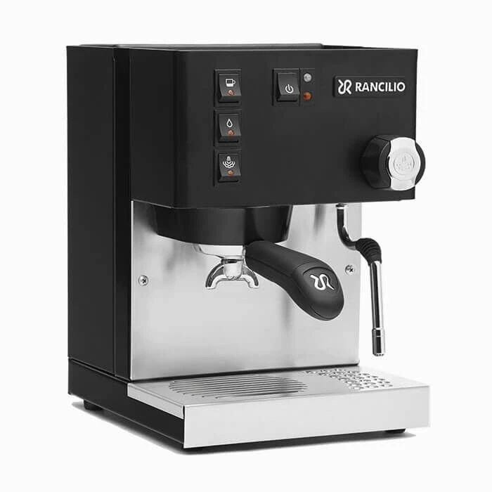 Rancilio Silvia Espressomachine Model V6 E Rvs Zwart 2 Rancilio Silvia Espressomachine Model V6 E Rvs Zwart - Afbeelding 2