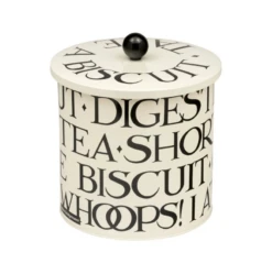 Emma Bridgewater Black Toast Koektrommel ø 17 Cm Blik