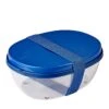 Mepal Ellipse Saladebox 1,3 L Kunststof Vivid Blue