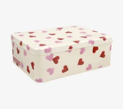 Emma Bridgewater Pink Hearts Blik 19,5 X 15 Cm