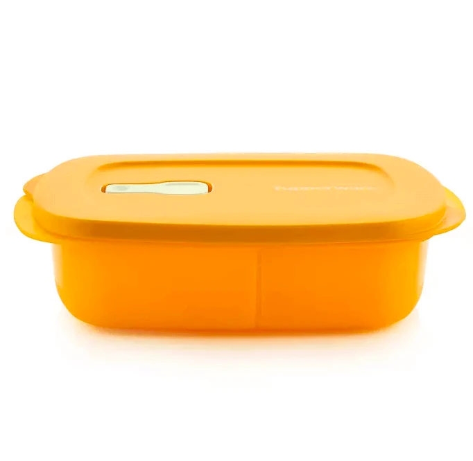 Tupperware Store Serve & Go Lunchbox Kunststof Geel 1 Tupperware Store Serve & Go Lunchbox Kunststof Geel