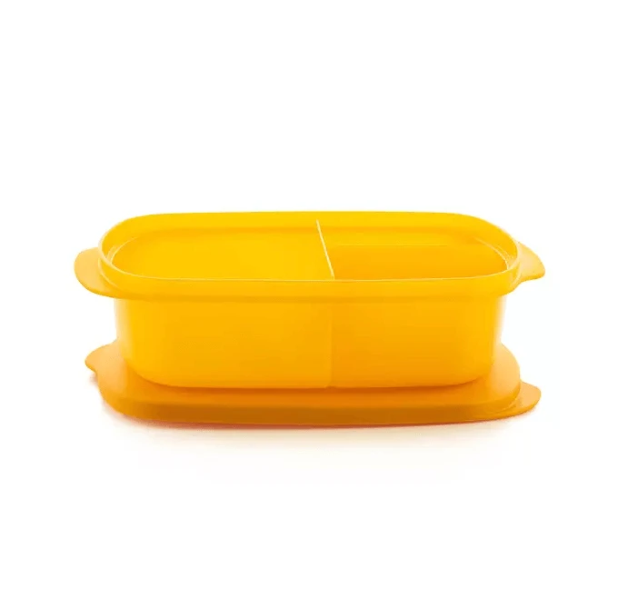Tupperware Store Serve & Go Lunchbox Kunststof Geel 2 Tupperware Store Serve & Go Lunchbox Kunststof Geel - Afbeelding 2