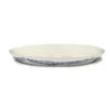 Serax Feast By Ottolenghi Serveerschaal M ø 34 Cm H 4 Cm Aardewerk White + Swirl Stripes Blue