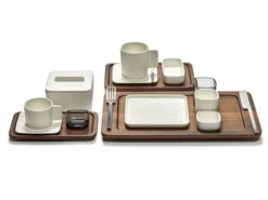 Serax HEII Marcel Wolterinck Bord Vierkant 28 X 28 Cm Porselein Wit -Keuken Benodigdheden serax2 1 5