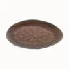 Serax Pure Bord Ovaal 20 X 17 Cm Keramiek Bruin