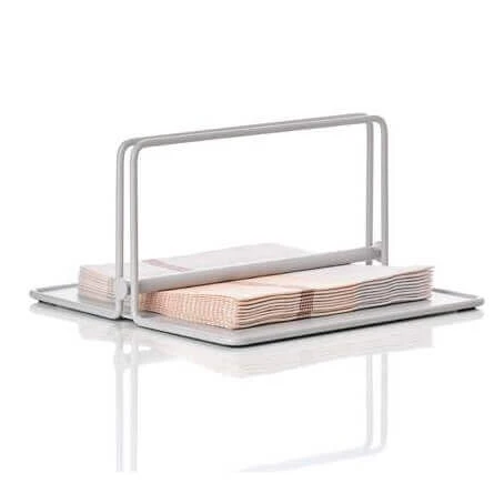 Zone Denmark Singles Servethouder 22,5 X 22,5 Cm Metaal Grijs 2 Zone Denmark Singles Servethouder 22,5 X 22,5 Cm Metaal Grijs - Afbeelding 2