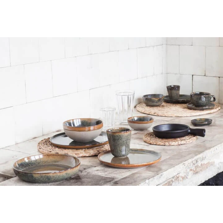 Serax Surface By Sergio Herman Olijfbordje ø 16 Cm Camogreen 2 Serax Surface By Sergio Herman Olijfbordje ø 16 Cm Camogreen - Afbeelding 2