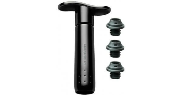 Le Creuset Screwpull WA-137 Wijnpompset Zwart 1 Le Creuset Screwpull WA-137 Wijnpompset Zwart