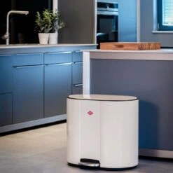 Wesco Multi Collector 2 Afvalemmer 2 X 25 Liter Mat Zwart -Keuken Benodigdheden wesco multi collector 2 univ5