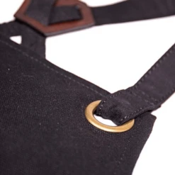 Alaskan Maker N°515 Schort Katoen Zwart 7 Alaskan Maker N°515 Schort Katoen Zwart -Keuken Benodigdheden zwart 1